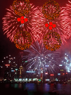 Gifs animés feux d'artifices 13